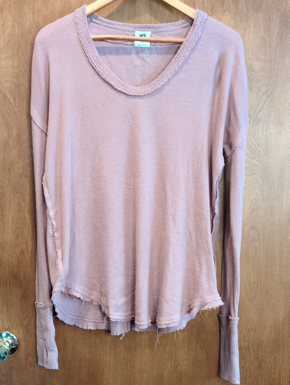 We The Free Colby Thermal Shirt Size XS
